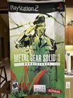 Metal Gear Solid 3: Subsistence 5' Flag Banner Sony PlayStation 2 2006 PS2