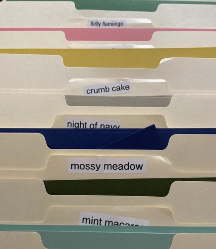 Stampin' Up! 8 1/2 x 11 Cardstock Scrap Current & Retired solid colors Preloved - Picture 2 of 9