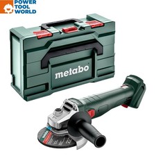 Metabo W 18 L 9-125 Cordless Angle Grinder 125mm Body Only In MetaBOX 602249840