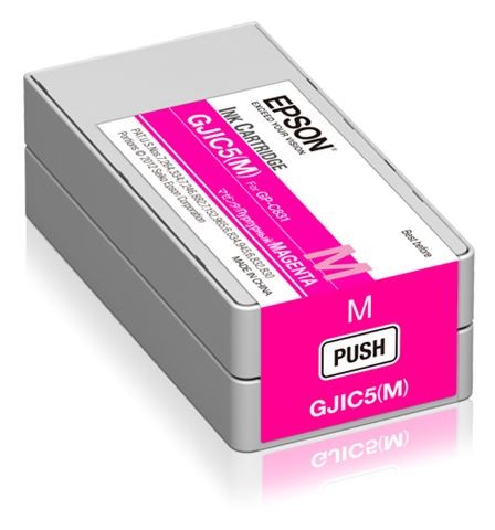 Encre magenta Epson GJIC5 haute durabilité pour étiquetage ultra résistant ColorWorks C831