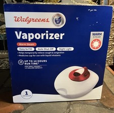 Vaporizador cálido con luz nocturna apagado automático nuevo en caja