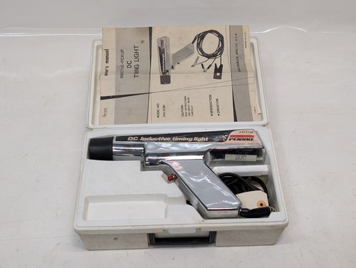 Sears Penske Vintage 244.21381 Inductive-Pickup DC Timing Light Diagnostic Tool