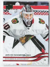 2025-26 Upper Deck Extended Series - Holiday Green #524 Arvid Soderblom