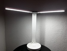 LED Foldable Desk Lamp Adjustable Rotatable Arm, Adjustable Brightness