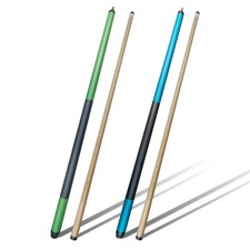 58 Inch Pool Cues 2Piece Billiard House Bar Sticks Canadian Maple Wood 2PCS