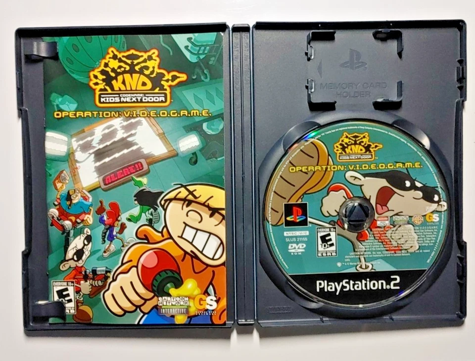 Codename Kids Next Door PS2 Operation Video Game CIB Sony PlayStation 2 Complete - Image 2 of 3