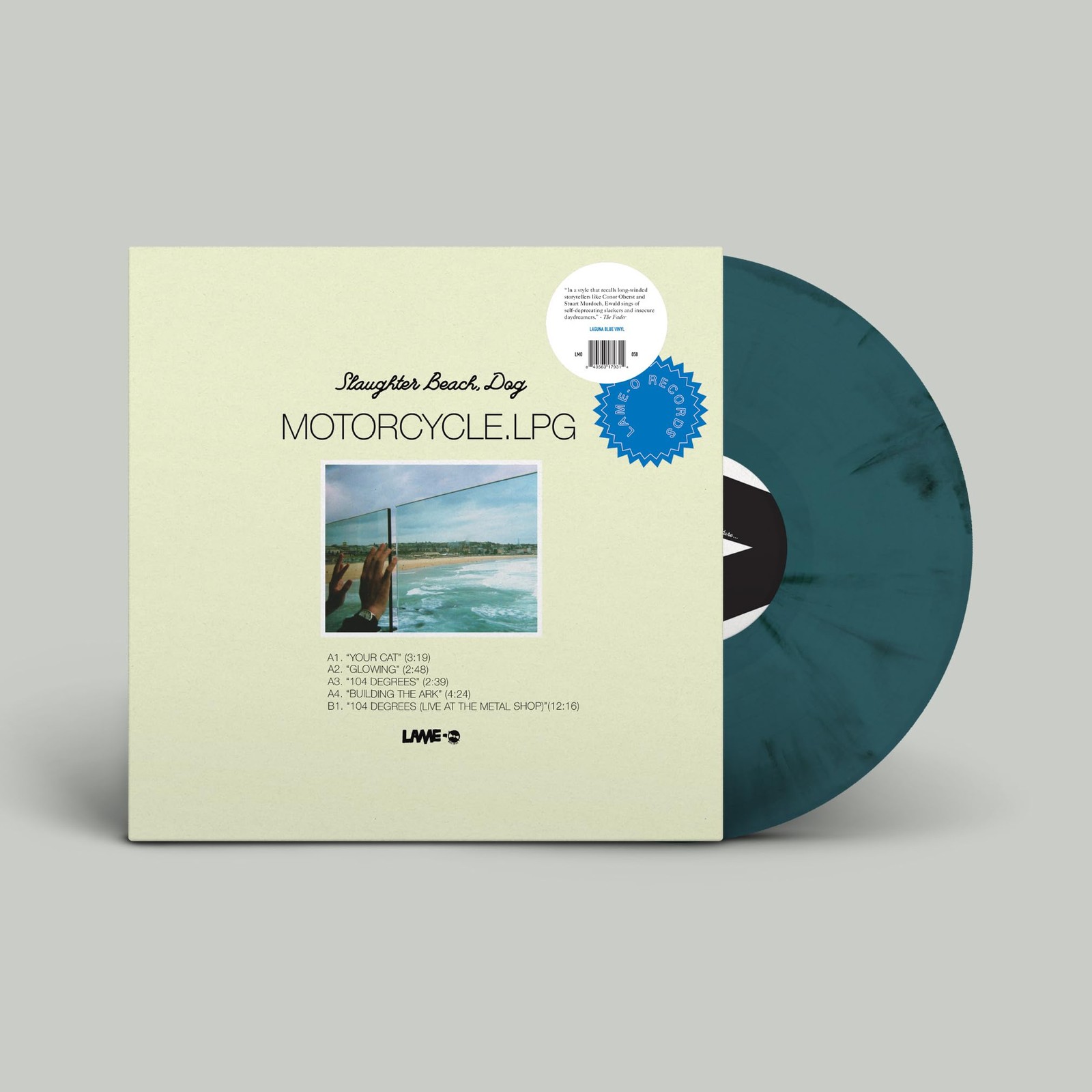 Slaughter Beach Dog Motorcycle.Lpg - Blue (Vinyl LP)
