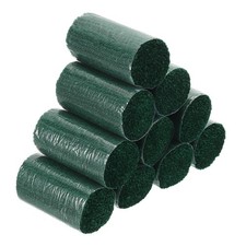 10 Rolls Latch Hook Yarn, Yarn Precut Hook Rugs Yarn, Dark Green