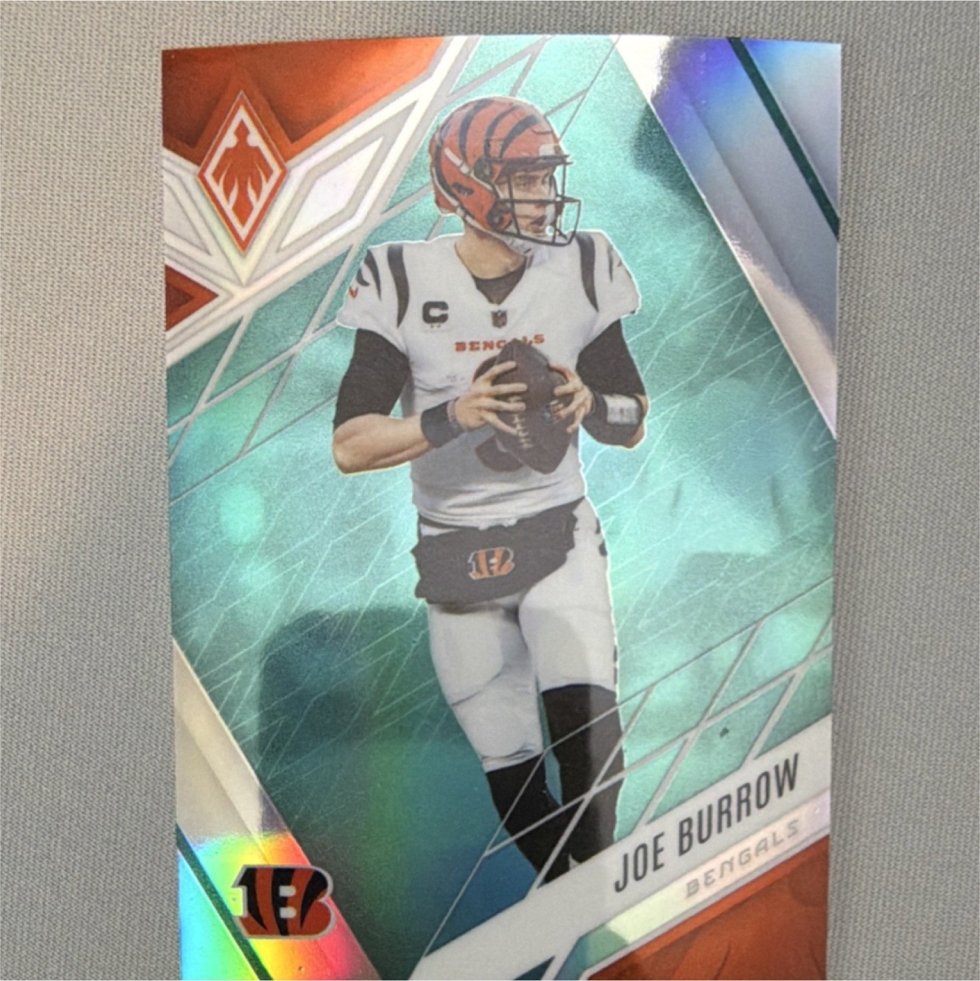 2022 Panini Phoenix Teal /150 Joe Burrow #18 Cincinnati Bengals NFL