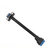 USB 20PIN to USB 3.0A female port adapter cable