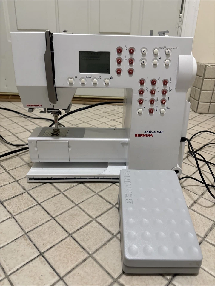 Bernina Activa 240 Sewing Machine - Machine and Pedal Only! - Image 4 of 4