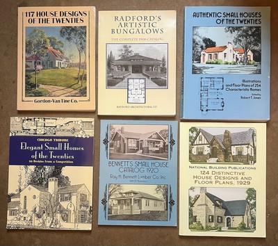 Your choice of set of FOUR Dover Publications Books on Architecture