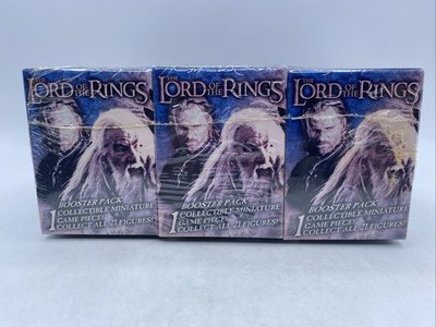 6 HeroClix Lord Of The Rings Boosters *Sealed Brick* WizKids 2011