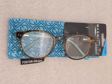 Foster Grant Magnivision Reading Glasses 2.00 Bryn Tortoise Teal 50 20-135