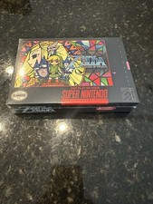 Zelda Goddess Of Wisdom CIB Sealed , SNES , Perfect Condition !! Flashback Ent.