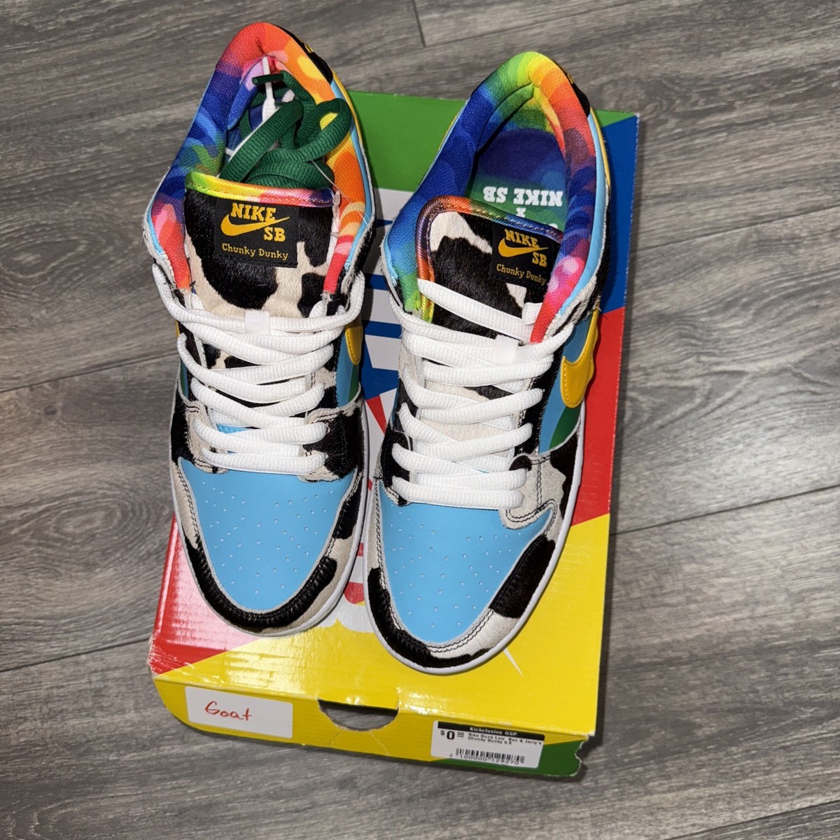 Size 9.5 - Nike Dunk Low SB x Ben & Jerry's Chunky Dunky for sale