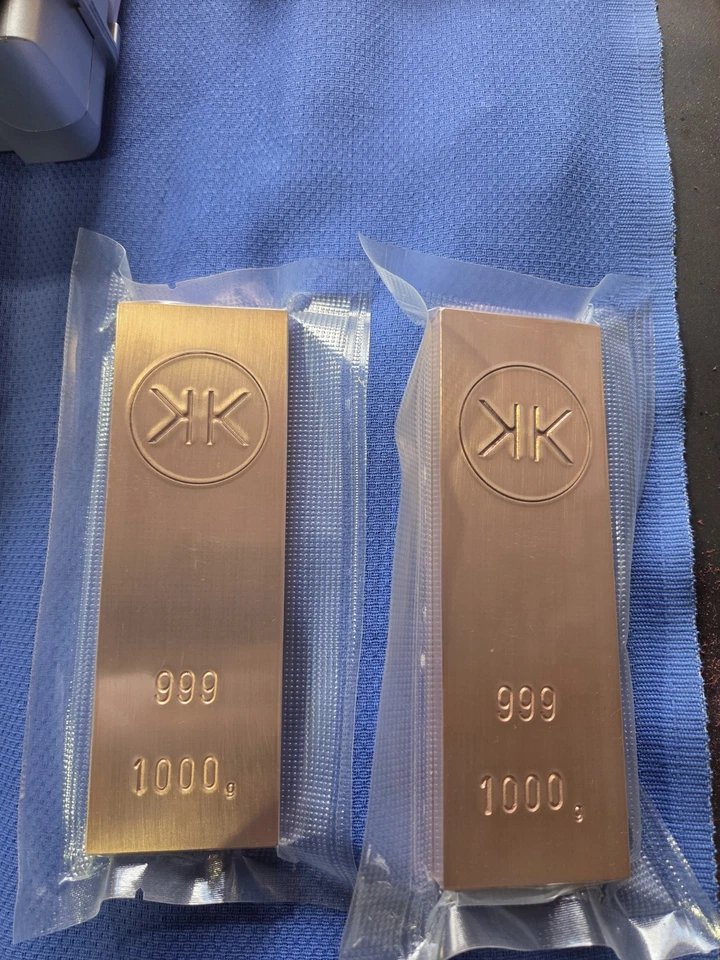 1 Kilo Kupferbarren 1000g 999 - Bild 3 von 3