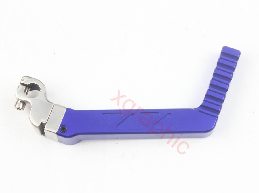 CNC Aluminum Folding Gear Shift Lever Kick Starter For 50-125cc Dirt Bike 4-Stroke-775166