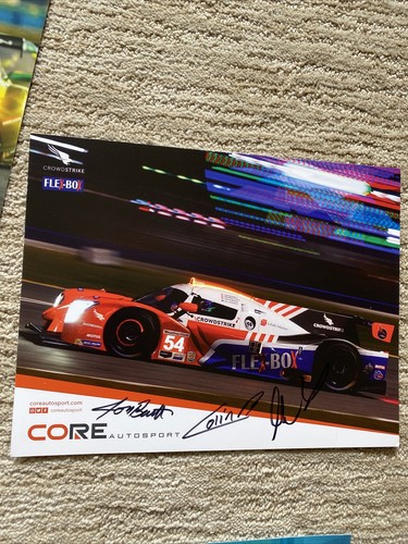 SEBRING 8 Juego de Tarjetas Firmadas por Conductor 2022 1000M WEC IMSA 12 HORAS DAYTONA ROLEX 24 - Imagen 11 de 12