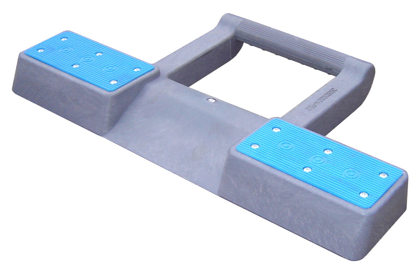 Heavy Duty Grey Pallet Truck Lorry Trailer Stop Chock CH1