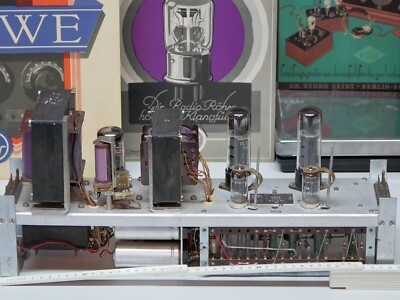 Siemens & Halske ELA Studio Röhren Verstärker Tube Amp 815404-B - 0e Ela aps 19e