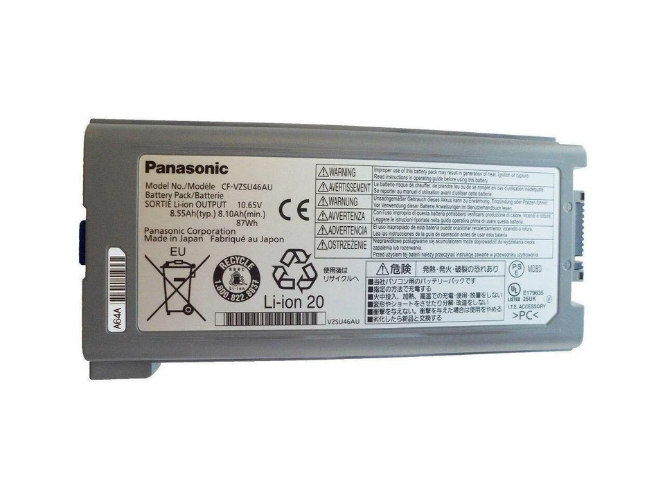 NUEVA Batería Original CF-30 Para Panasonic Toughbook CF-31 CF-53 CF-52 CF-VZSU46AU Foto 2 de 4