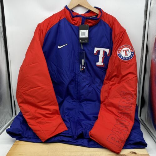 Nike Texas Rangers Authentic Collection Dugout Full-Zip Fleece