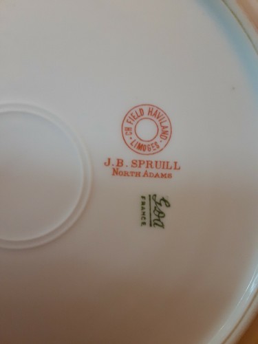 12 GDA France Limoge Haviland J.B.Spruill Plates Lot - Picture 9 of 11