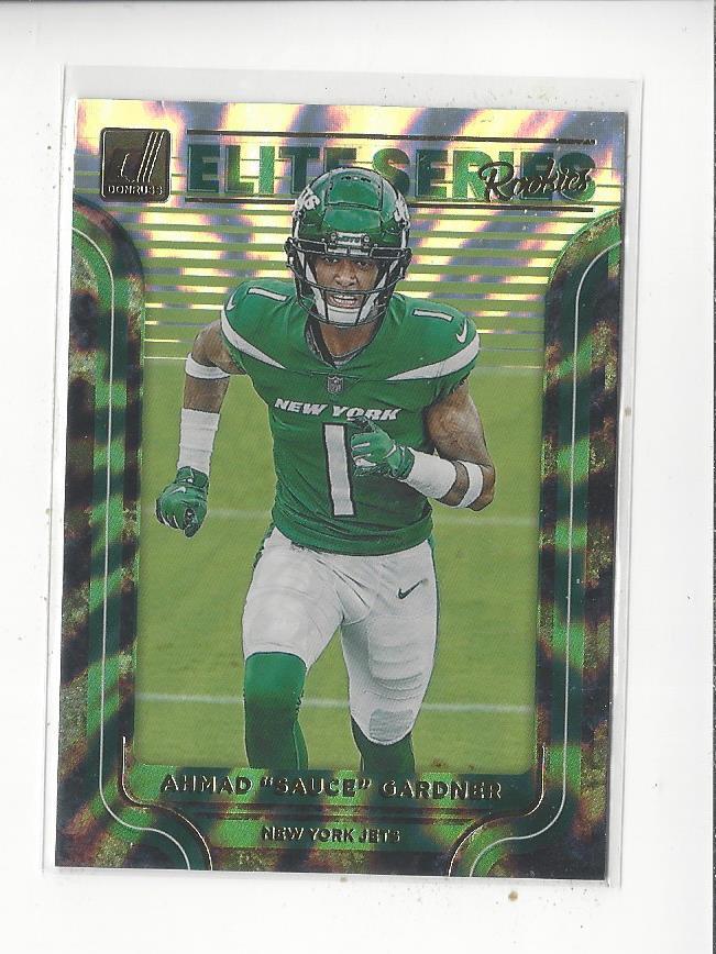 2022 Donruss The Elite Series Rookies #24 Ahmad Gardner Rookie Jets