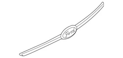 Genuine Ford 2013-2019 Police Interceptor Sedan Applique Panel DG1Z-5441018-AA