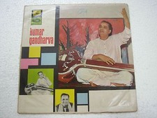 KUMAR GANDHARVA  VOCAL RAGA LAGAN GANDHAR RAGA PATA MANJRI RARE LP hindustan vg+