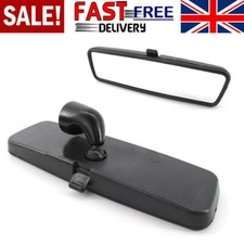 Black Interior Rear View Mirror For VW T5 Audi Golf Transporter Caddy Seat Skoda