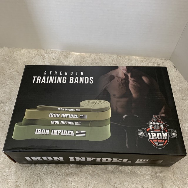 Iron Infidel Pull up Assistance Bands for Working out Resistance 5