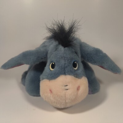 Fisher Price Plush Ask Me More Eeyore Mattel Winnie Pooh 1999 *READ Description*