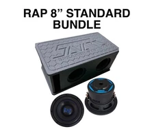 SAVARD SPEAKERS Dual RAP 8" Standard Speaker  Subwoofer Bundle DUAL 2 OHM SUBS