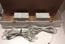 2 X Bose Jewel Double Cube Speakers White With Original Cables Nice Bose Sound