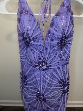 Portia and Scarlett mini PurpleDress size 2 #PS23136