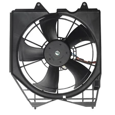 Radiator Cooling Fan Assembly for 2018-2021 Honda Accord 1.5L 2.0L Left engine