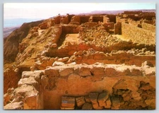 Masada Israel Storehouse Ruins After Discovery 4 x 6 Postcard Unposted