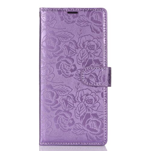 Floral Embossed Wallet Case For Samsung Galaxy S25 S24 S23 S22 S21 S20+ FE Ultra - Picture 31 of 57
