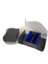 Vintage 2 Futaba Compartment Files Metal /Japan/ Spring Loaded Lids