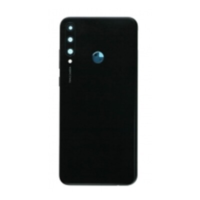Vitre Arrière Complète Avec Adhésif + Lentille Caméra + Support Pour Huawei P30 - Couleur Noire, Neuf Sous Blister