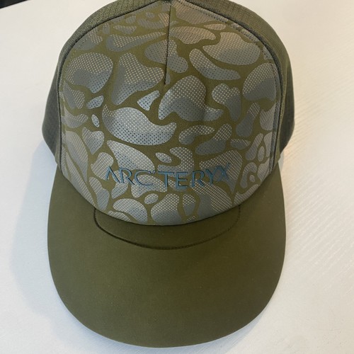 Arc'teryx Synthetic Climb Trucker Hat Olive Green Snapback, Outdoor NEW WITH TAG