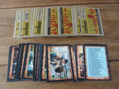 Topps The Goonies Karten von 1985 - sehr guter Zustand! - Karten aussuchen & auswählen!