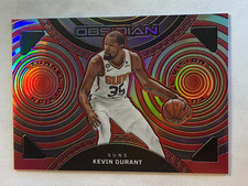 2022-23 Panini Obsidian Tunnel Vision Red Flood Kevin Durant SP #13 Suns