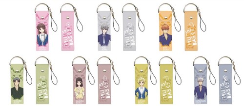NEW Fruits Basket Big Leather Phone Strap Charm Mascot 7 Types Official Japan - 第 1/8 張圖片