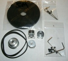 x3 20T & x1 36T 5MM PULLEY & 5 METER OPEN & x2 188mm CLOSED BELT GT2 6MM W 2MM P