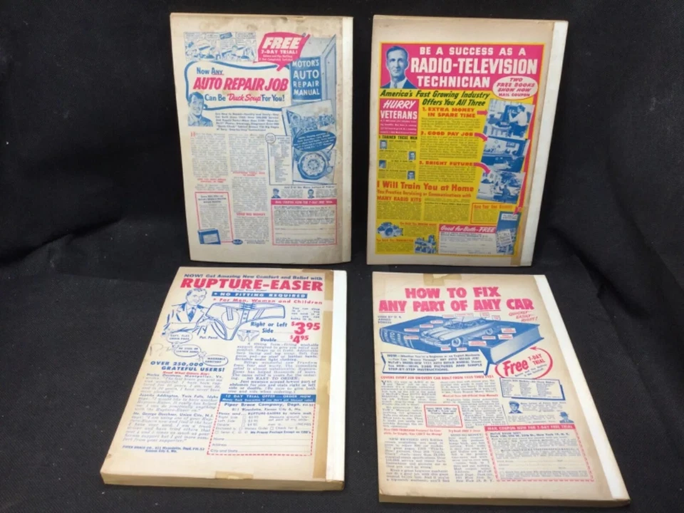 Lot of (7) Two Complete Science-Adventure Books [1951-1953] PULP Sci-Fi - Image 3 of 4