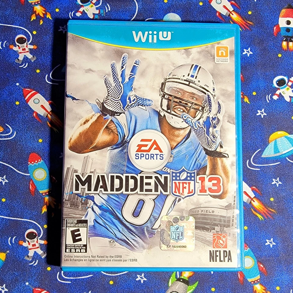 Madden NFL 13 (Nintendo Wii U, 2012) Complete With Manual - Image 2 of 4