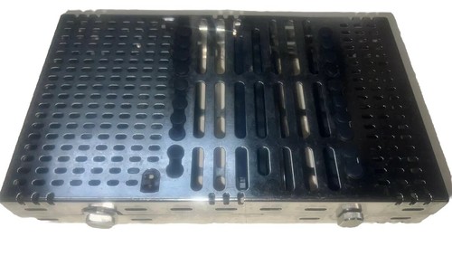 HuFriedy, IM9208, Double Decker, Signature Cassette 20 Instruments - Blue